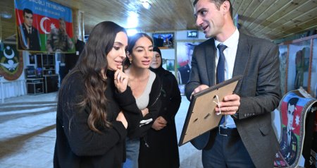 Leyla Əliyeva və Arzu Əliyeva Astarada Pəncəli Teymurovun ailəsini ziyarət etdilər - FOTO