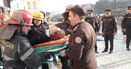 Partlayışda yaralananlar belə xilas olundu – FOTO/VİDEO