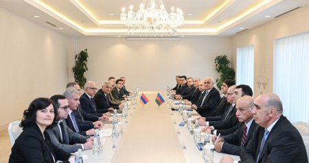 Qəbələdə Azərbaycan-Ermənistan delimitasiya komissiyasının növbəti görüşü KEÇİRİLDİ - FOTO