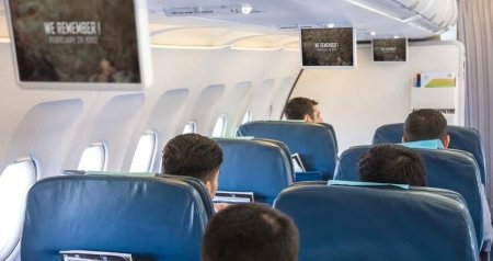 AZAL təyyarəsi qəzaya düşmədən öncə... - YENİ KADRLAR - VİDEO