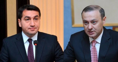 Hikmət Hacıyev Dohada Armen Qriqoryanla GÖRÜŞƏCƏK