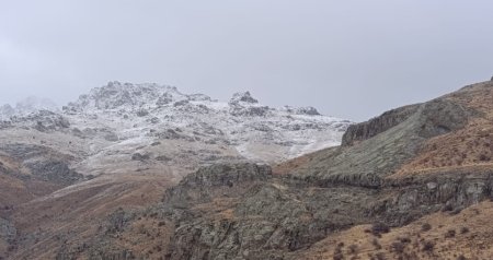 Batabata və Parağaçaya qar yağıb - FOTO