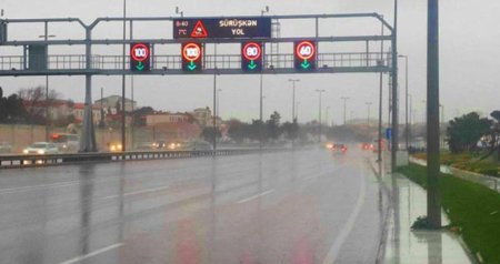 Hava şəraiti ilə əlaqədar sürücülərə MÜRACİƏT EDİLDİ