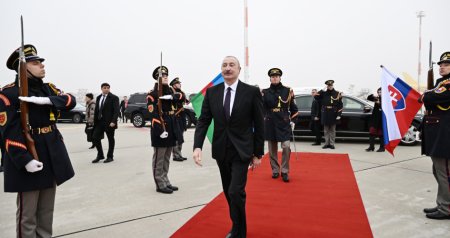 İlham Əliyevin Slovakiyaya rəsmi səfəri BAŞA ÇATDI - FOTO