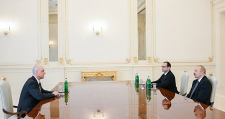 İlham Əliyev Ksaba Leykonu qəbul etdi - FOTO