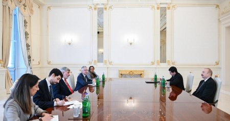 Prezident Lord Olderdaysı qəbul etdi – FOTO