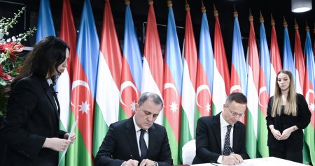 Budapeştdə Azərbaycan–Macarıstan Strateji Dialoqunun 3-cü görüşü KEÇİRİLDİ - FOTO
