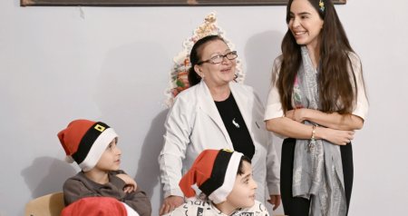 Leyla Əliyeva Səhiyyə Nazirliyi 5 saylı Uşaq Vərəm Sanatoriyasını ZİYARƏT ETDİ - FOTO