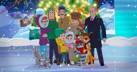 Putin məşhur cizgi filmi personajı oldu - FOTO