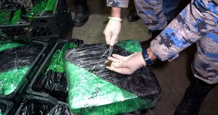 Astara gömrüyündə 148 kq narkotik belə aşkarlandı &ndash; VİDEO