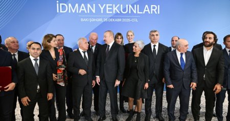 İlham Əliyev: "Dedim ki, sən yığmadan yaxşı oynayırsan" - VİDEO