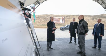 İlham Əliyev &ldquo;Dəmirli&rdquo; Filiz Emalı Kompleksində &ndash; FOTO