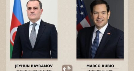 Ceyhun Bayramov Marko Rubio ilə Azərbaycan-Ermənistan normallaşma prosesini MÜZAKİRƏ ETDİ