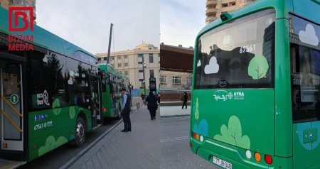 46 nömrəli avtobusda sərnişinlər təhlükə ilə ÜZ-ÜZƏ &ndash; Sərnişinlərin şikayətinə RƏSMİ CAVAB - FOTO