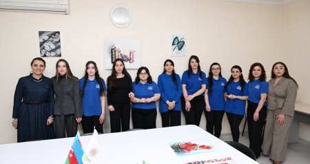 Leyla Əliyeva və Alena Əliyeva Gəncə Autizm Mərkəzində - FOTO