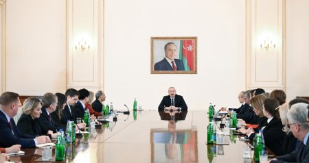 Prezident ABŞ Ticarət Palatasının nümayəndə heyətini qəbul etdi &ndash; FOTO