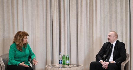 Prezident İlham Əliyev Münxendə Bolqarıstan prezidenti ilə görüşüb - FOTO/VİDEO