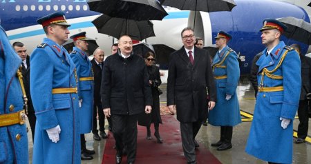 Prezidentin sosial media hesablarında Serbiya səfəri ilə bağlı VİDEOÇARX paylaşıldı