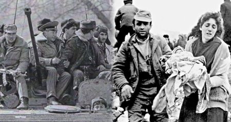 Rus hərbçilərinin iştirakı ilə törədilən İNSANLIQ CİNAYƏTİ &ndash; Qisası qiyamətə qalmayan XOCALI SOYQIRIMI