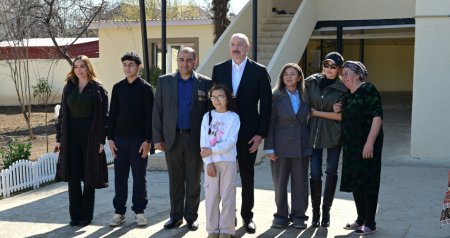 Prezident və birinci xanım Xocavənd şəhərində görülmüş işlərlə tanış oldular - FOTO