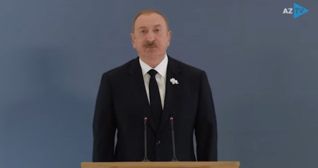 Prezidentdən MESAJ: &ldquo;Bizim iradəmizə qarşı çıxanın başı əziləcək&rdquo; - VİDEO