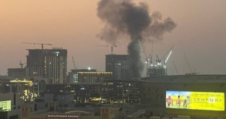 İran Dubaya HÜCUM EDİR: Hotel və yaşayış binasına raket düşüb - VİDEO