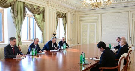 İlham Əliyev Aleksey Overçuku qəbul etdi &ndash; FOTO