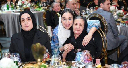 Leyla Əliyeva şəhid ailələri ilə birlikdə iftar süfrəsində iştirak etdi - FOTO