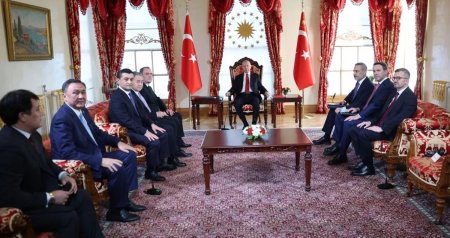 Ərdoğan TDT-yə üzv dövlətlərin xarici işlər nazirlərini QƏBUL ETDİ