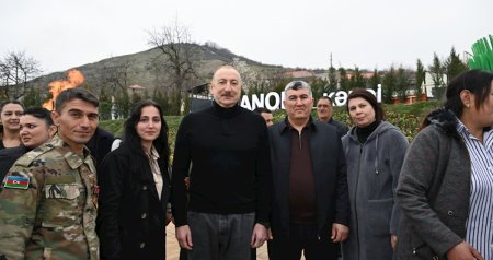 İlham Əliyevin sosial media hesablarında Qarabağda keçirdiyi Novruz bayramları ilə bağlı VİDEOÇARX paylaşılıb