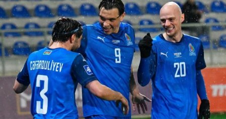 Azərbaycan millisindən TARİXİ UĞUR- VİDEO