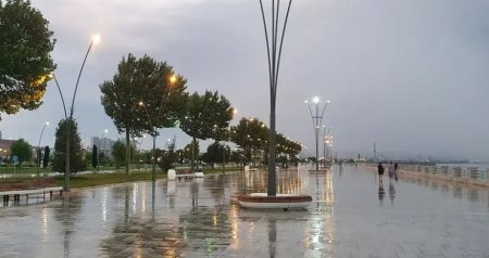 Səhər saatlarından yağıntılar tədricən zəifləyib - FAKTİKİ HAVA