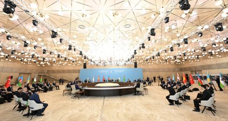 Bakıda MÜHÜM GÖRÜŞ: TDT-yə üzv dövlətlərin baş nazirləri BİR ARADA - FOTO