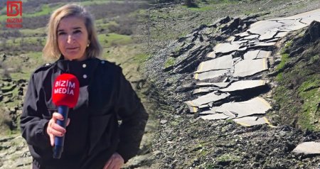 Quba-Qonaqkənd yolunda torpaq sürüşməsi daha da AKTİVLƏŞDİ &ndash; Hadisə yerindən VİDEOREPORTAJ