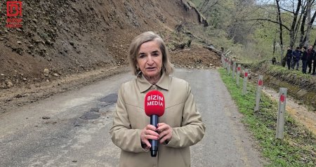 Xınalıq yolunda SÜRÜŞMƏ &ndash; Sürücü son anda XİLAS oldu &ndash; VİDEO