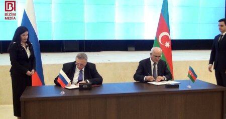 Azərbaycan və Rusiya arasında mühüm sənədlər İMZALANDI &ndash; FOTO