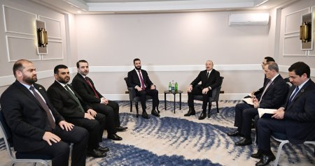 İlham Əliyev Suriya lideri ilə görüşdü &ndash; FOTO