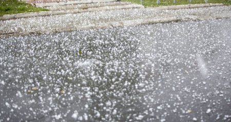 Sabahın havası: Şimşək çaxacaq, dolu düşəcək