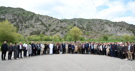 Xarici diplomatlar Laçında - FOTO/VİDEO