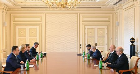 İlham Əliyev bp şirkətinin baş icraçı direktorunu qəbul etdi &ndash; FOTO