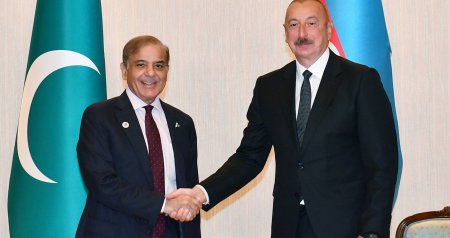Şahbaz Şərif Prezident İlham Əliyevə zəng edib - FOTO