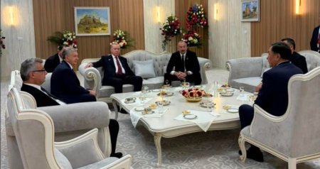 İlham Əliyev qardaş ölkə liderləri ilə BİR ARADA &ndash; FOTO