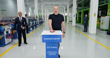 Prezident Xankəndidə daha bir açılışda - FOTO