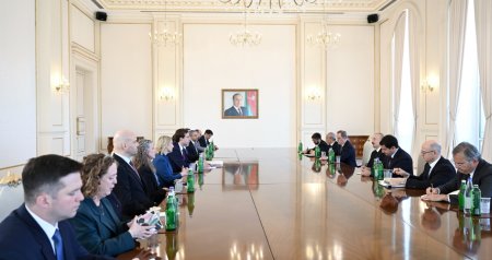 Prezident ABŞ Dövlət katibinin köməkçisini qəbul etdi &ndash; FOTO