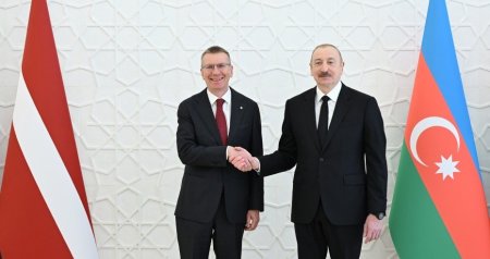 Latviya Prezidenti İlham Əliyevi ölkəsinə DƏVƏT ETDİ