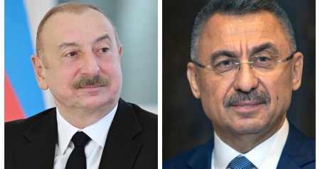 Fuat Oktay Azərbaycan Prezidentini və xalqını TƏBRİK ETDİ