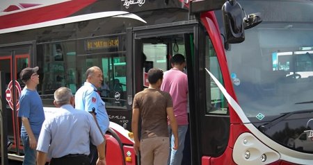İsti havada kondisioneri işə salmayan avtobus sürücülərinə XƏBƏRDARLIQ