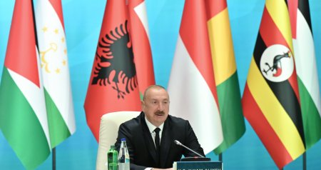 İlham Əliyev: "Qlobal səhnədə Azərbaycan artıq mühüm iştirakçıya çevrilib" - VİDEO İlham Əliyev: "Qlobal səhnədə Azərbaycan artıq mühüm iştirakçıya çevrilib" - VİDEO