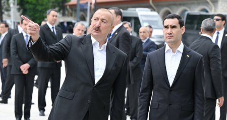 Prezidentlərin Şuşa gəzintisindən yeni FOTOLAR