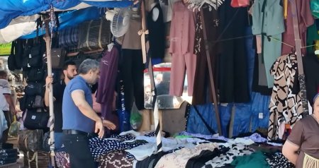 Bakının məşhur bazarında gərginlik: Satıcılara ərazini tərk etmək tapşırıldı - VİDEO